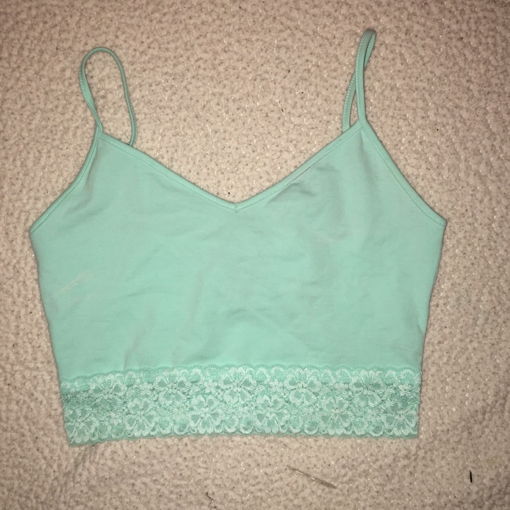 Forever 21 teal Mint green bralette